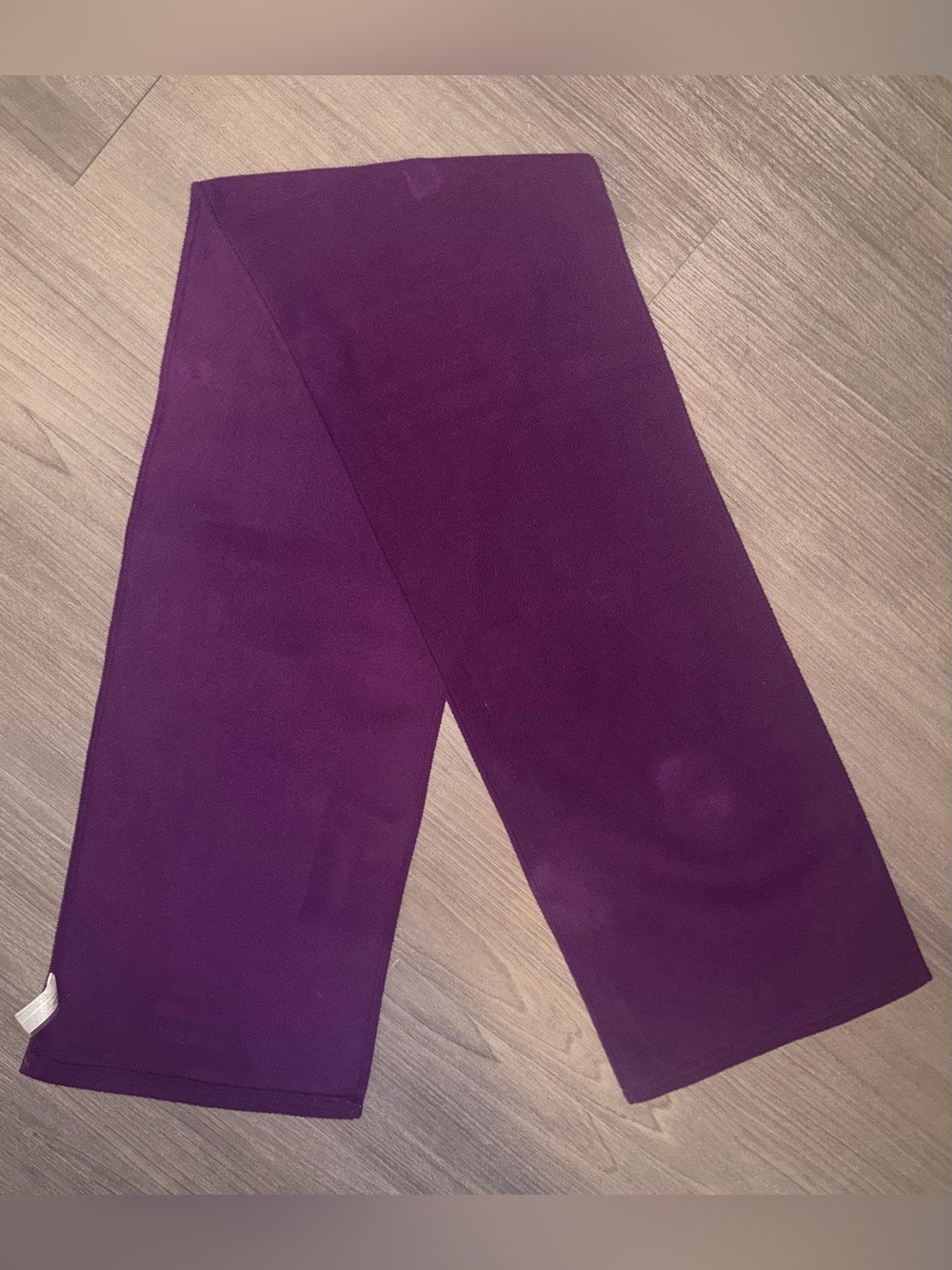 DONATING SOON- St. John's Bay Purple Solid Fleece Scarf